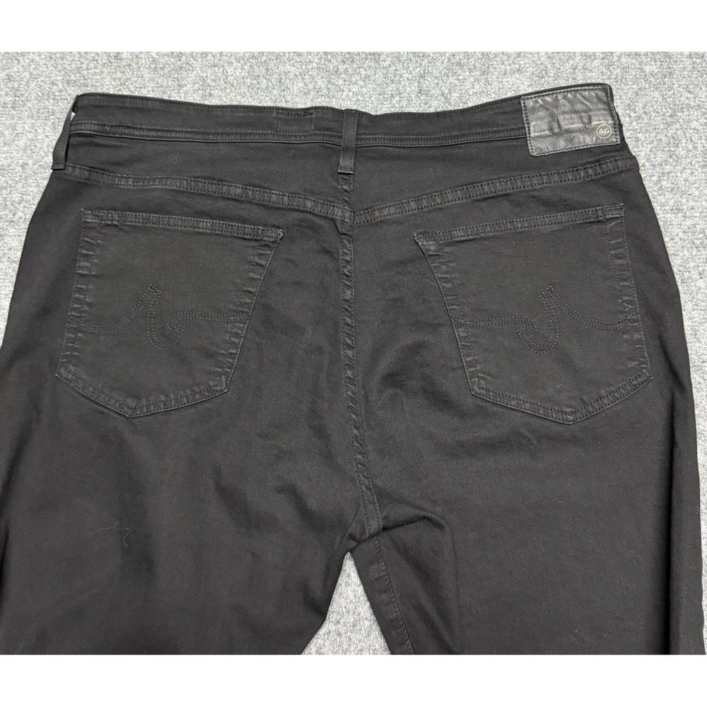 AG Adriano Goldschmied Jeans Mens 38x32 Black Everett Slim Straight Denim Pants
